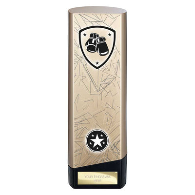 Superstar Boxing Trophy Award Black And Gold