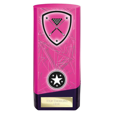 Prime Pool Trophy Heavyweight Award Pink And Purple