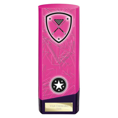 Prime Pool Trophy Heavyweight Award Pink And Purple