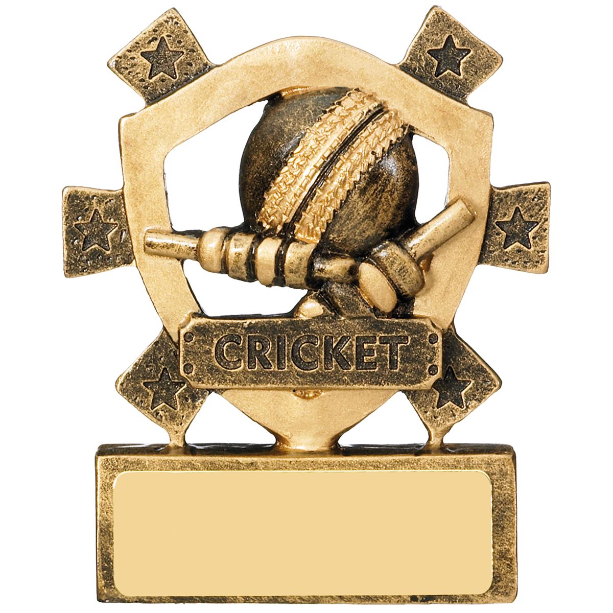 Cricket Mini Shield Trophy