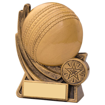 Cricket Ball Trophy Gold Motion Award
