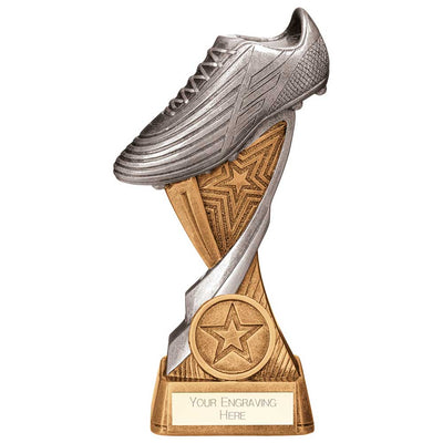 Football Boot Screamer Resin Trophy Award
