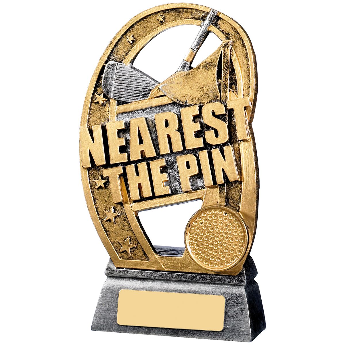 Golf Trophy Nearest The Pin Resin Award