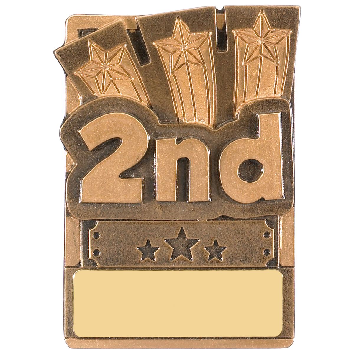 2nd Place Award Fridge Magnet