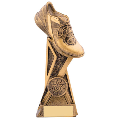 Runners Trophy Gold Running Shoe Storm Award