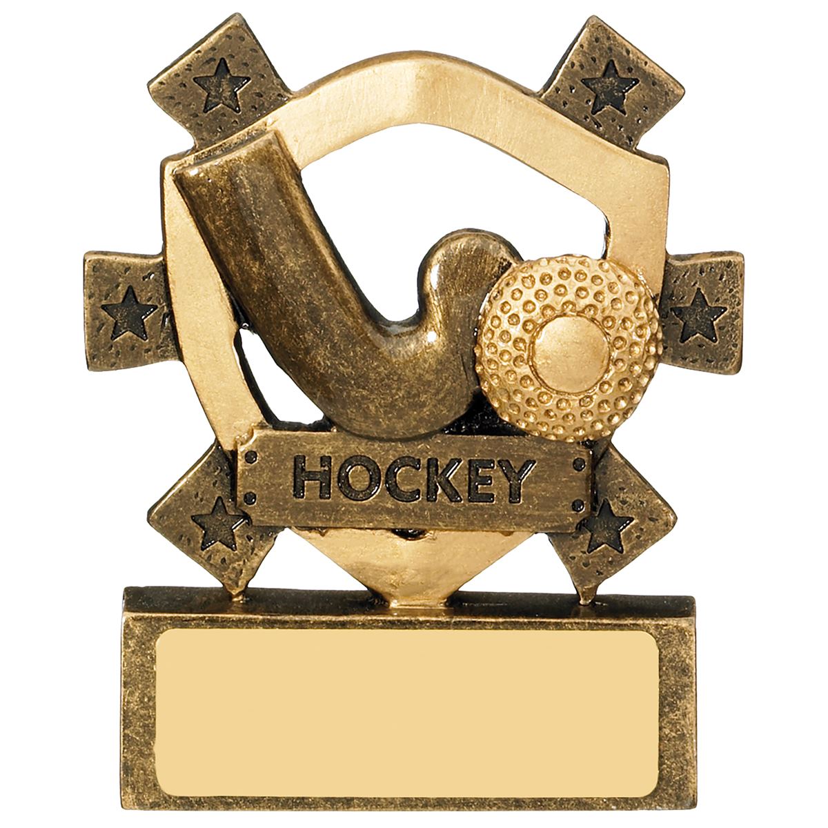 Hockey Mini Shield Trophy