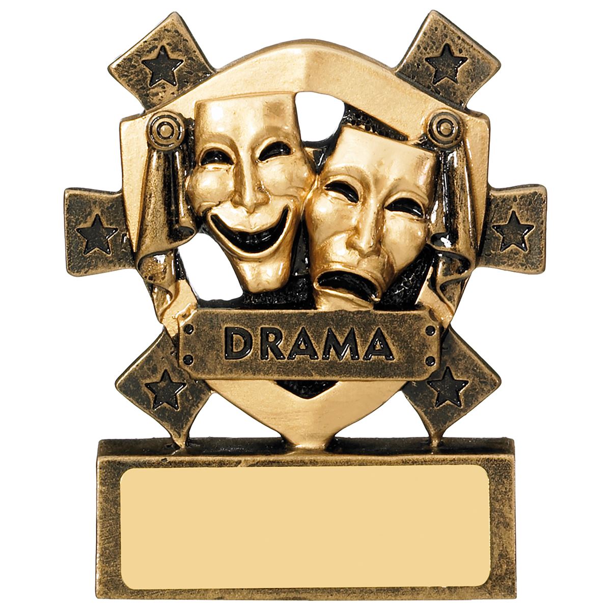 Drama Mini Shield Trophy