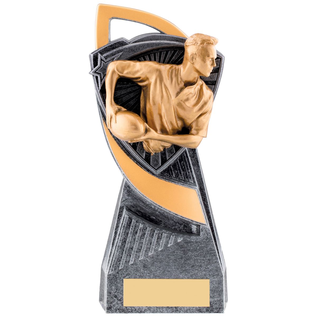 Mens Rugby Player Utopia Trophy