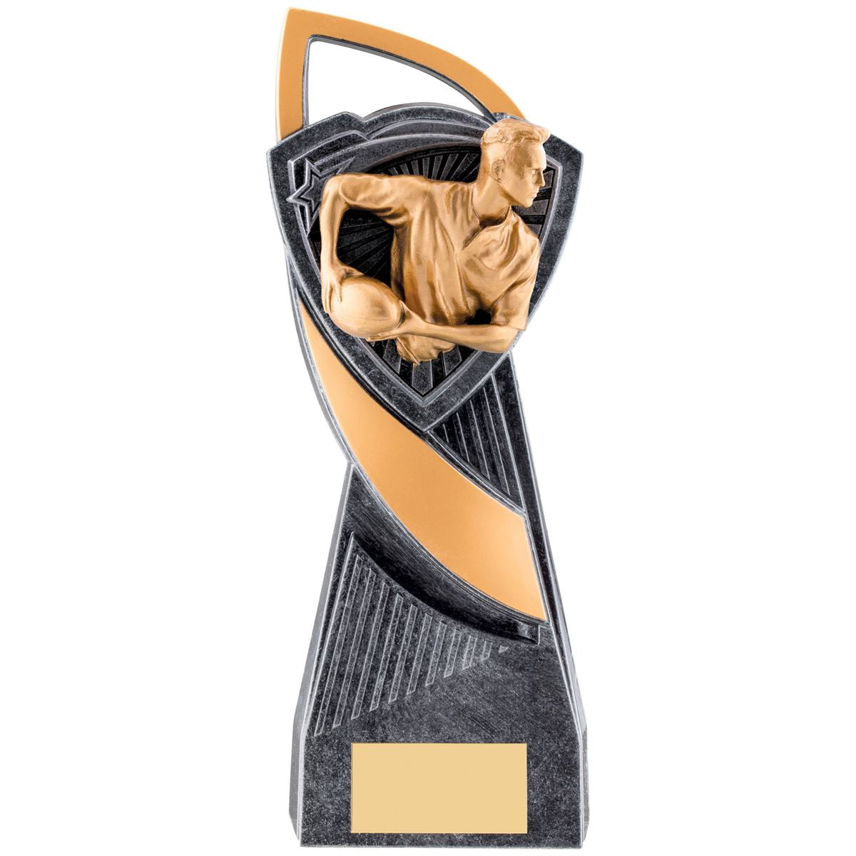 Mens Rugby Player Utopia Trophy