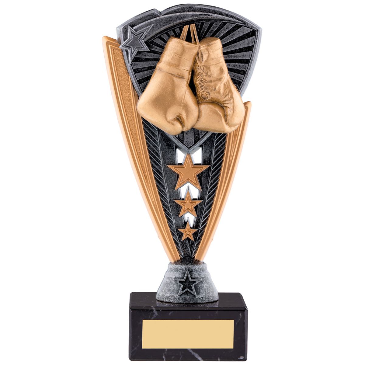 Boxing Gloves Trophy Utopia Gold Boxing Award - B Size