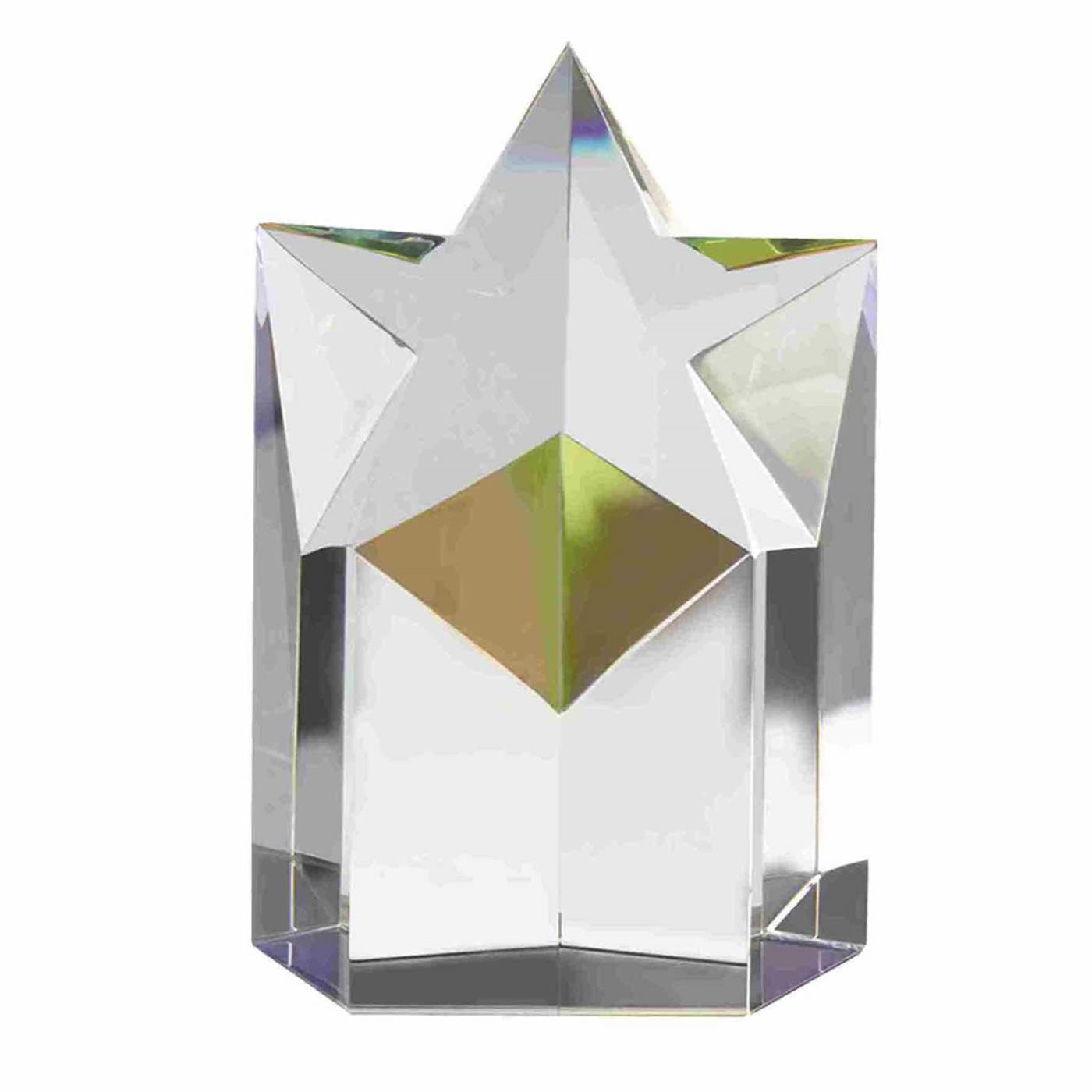 Optical Crystal Rising Star Award Trophy 