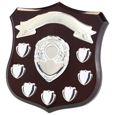 Illustrious Annual Shield Rosewood Award with up to 13 Side Shields