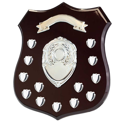 Illustrious Annual Shield Rosewood Award with up to 13 Side Shields