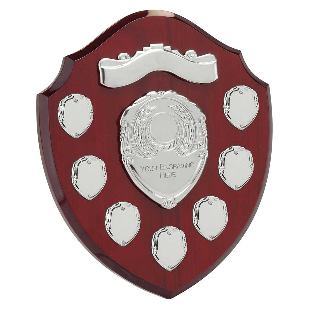 Mountbatten Annual Presentation Shield Award In Rosewood 7 Years