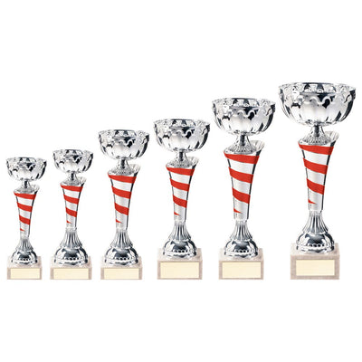 Eternity Silver and Red Trophy Cup
