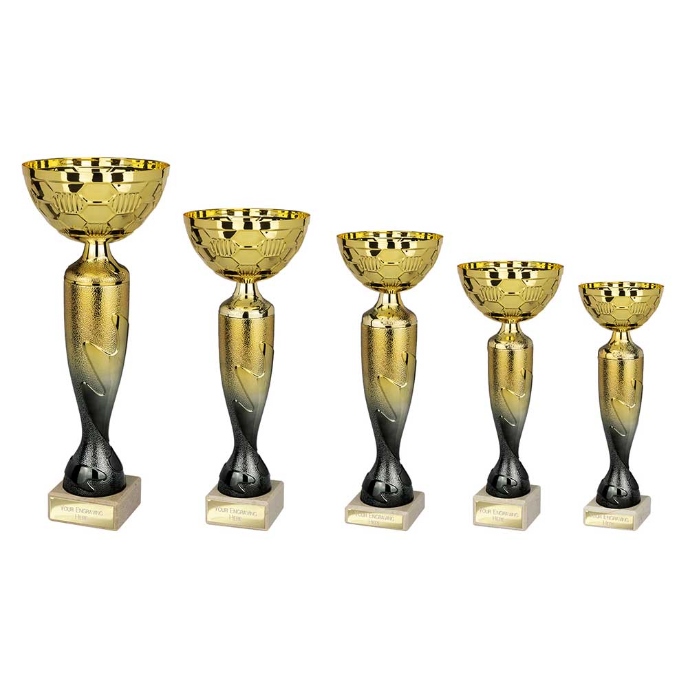 Eruption Trophy Cup Gold Black