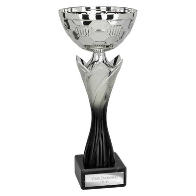 Blade Trophy Cup Silver Black