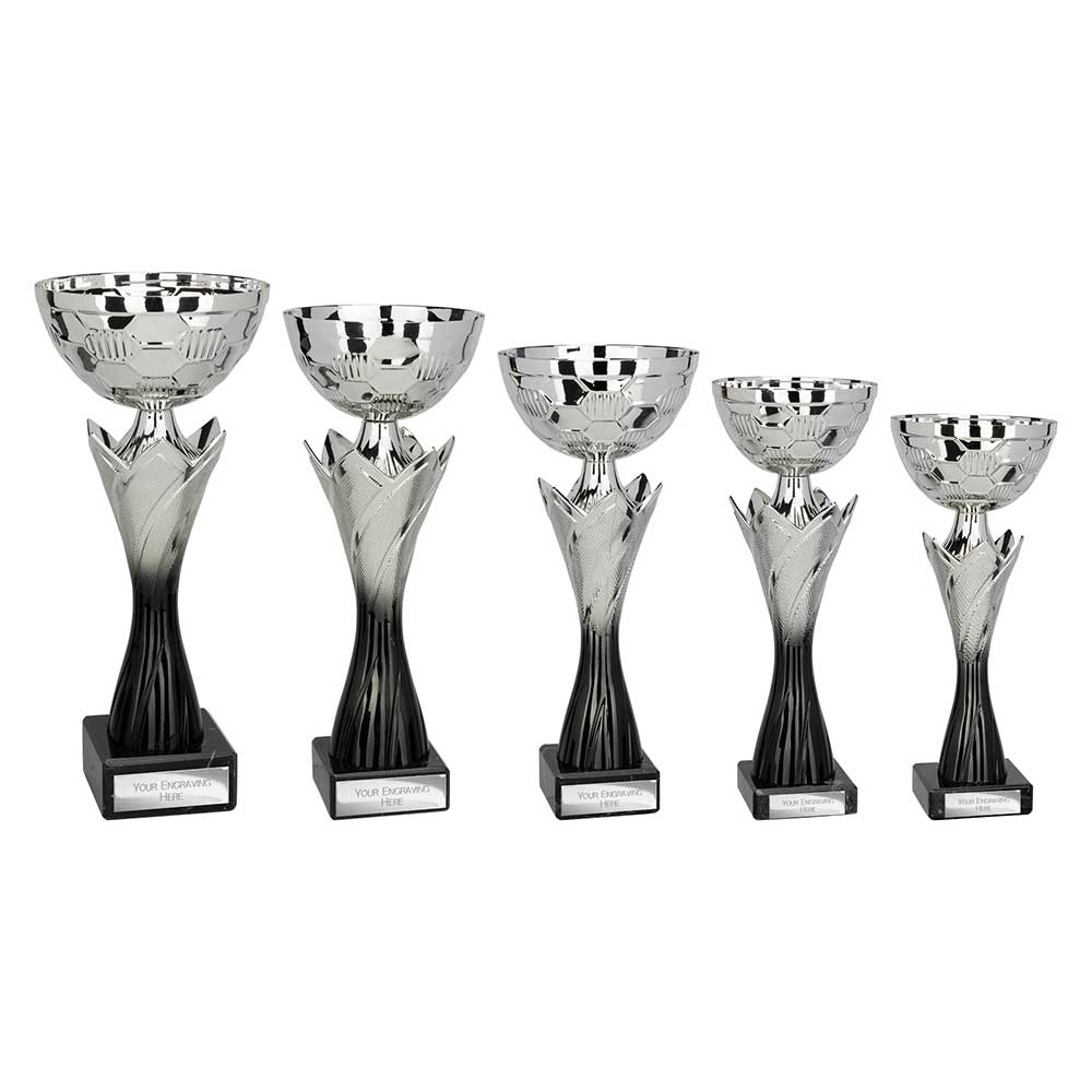 Blade Trophy Cup Silver Black