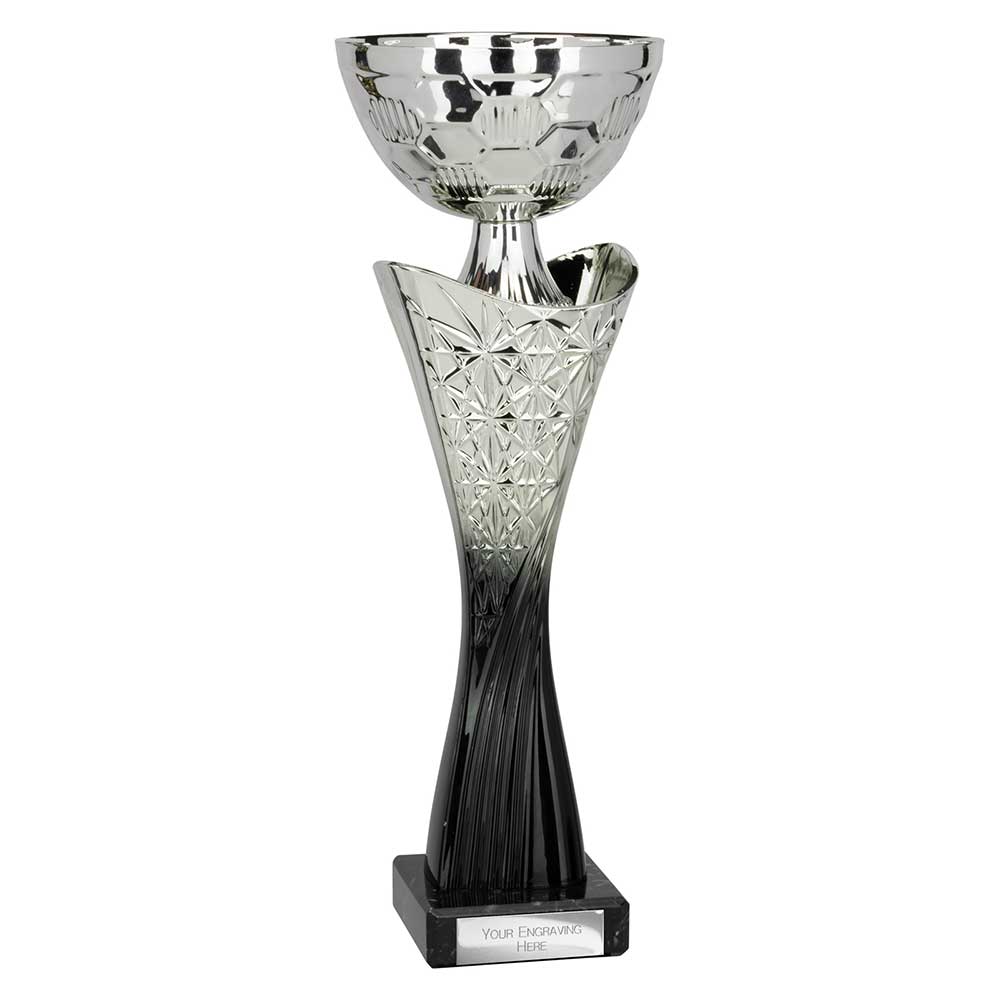 Spark Trophy Cup Silver Black
