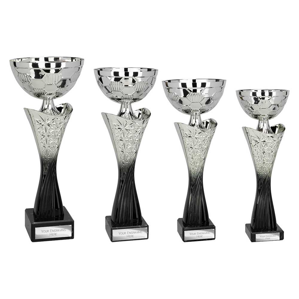 Spark Trophy Cup Silver Black