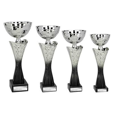 Spark Trophy Cup Silver Black