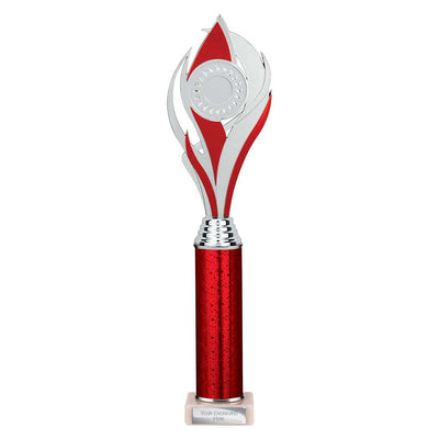 Volcano Multisport Tube Trophy Silver Red
