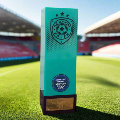 Prodigy Season 25/26 Football Trophy Award in Yellow or Green