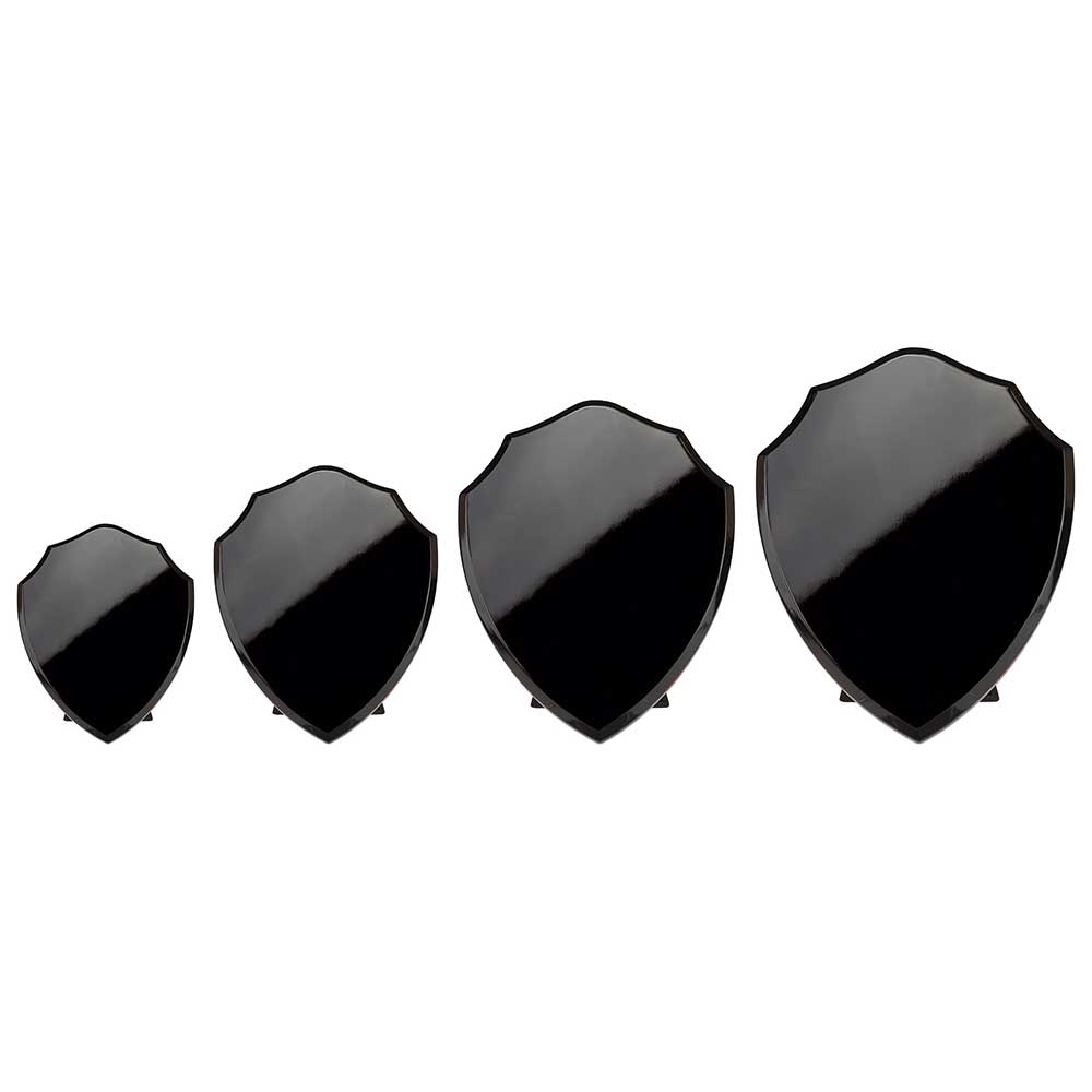 Reward Presentation Shield Award Black