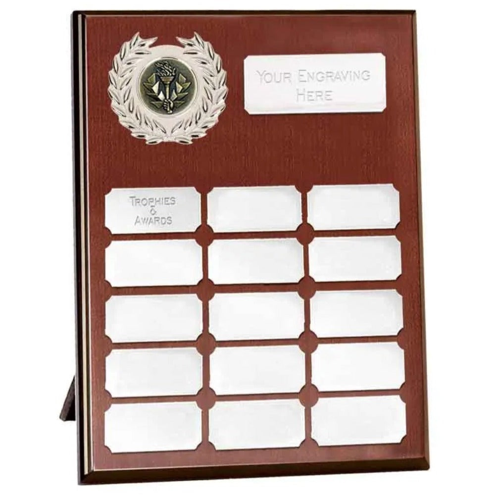 Westminster Annual Record Plaque Award