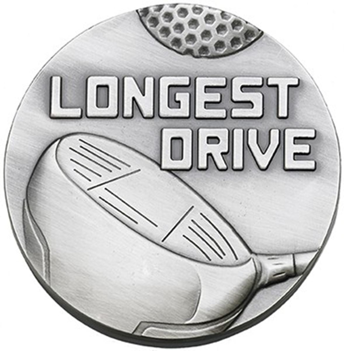Golf Medal Longest Drive - 60mm