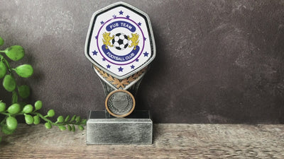 Falcon Personalised Award Trophy - Add your Logo or Club Badge