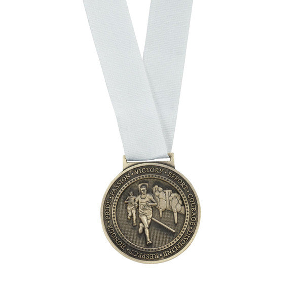 Olympia Medal Ribbon White