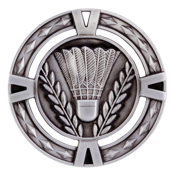 V Tech Badminton Medal 6cm