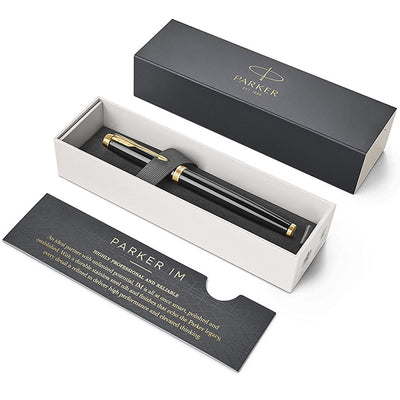 Parker IM Black & Gold Fountain Pen