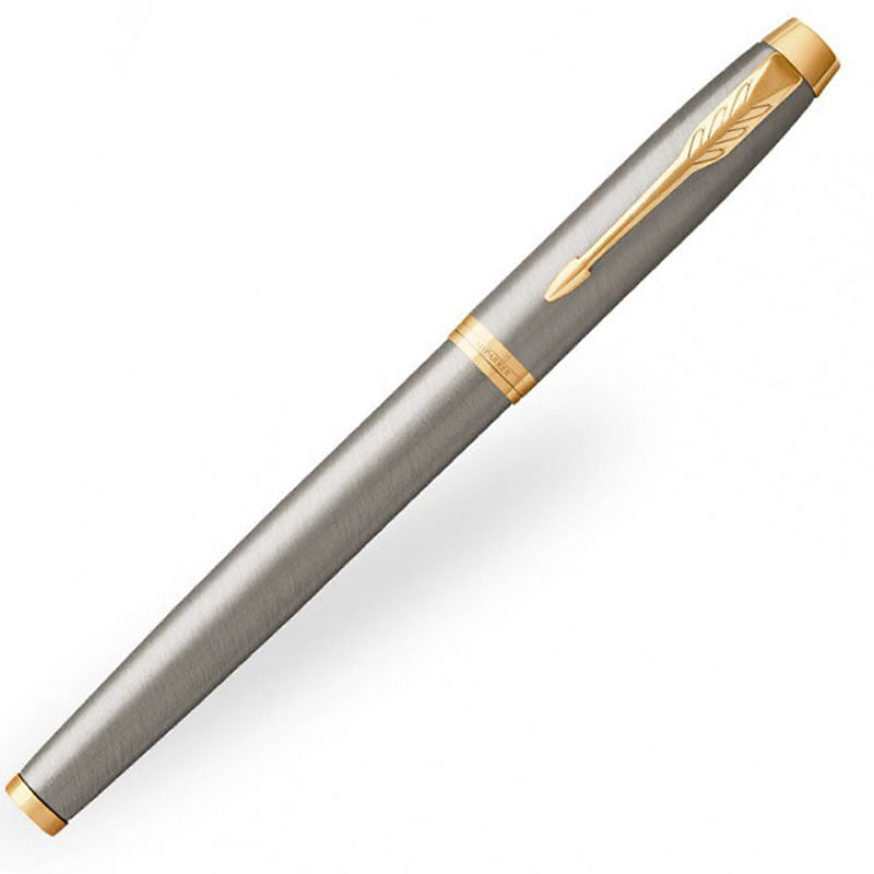 Parker IM Brushed Metal & Gold Fountain Pen