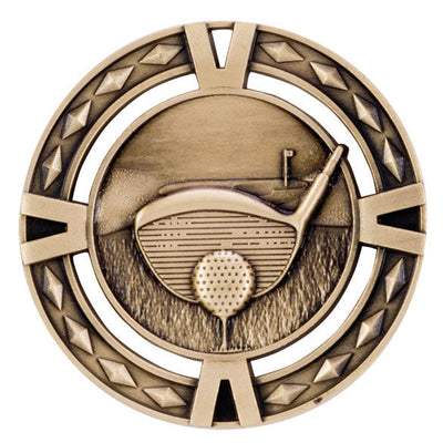 V Tech Golf Medal 6cm