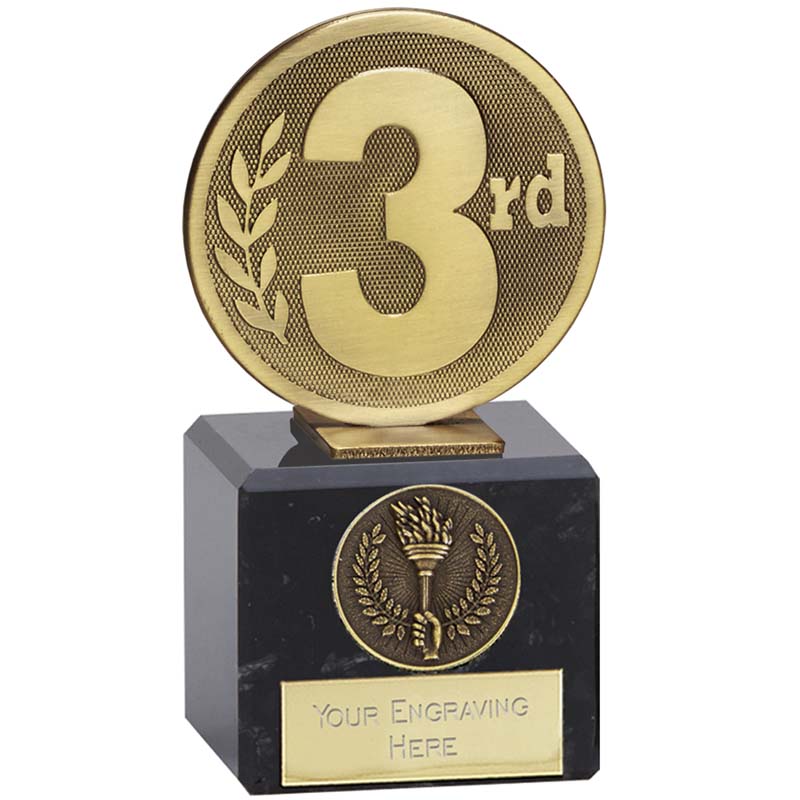 1st, 2nd & 3rd Place Medal Trophy Award