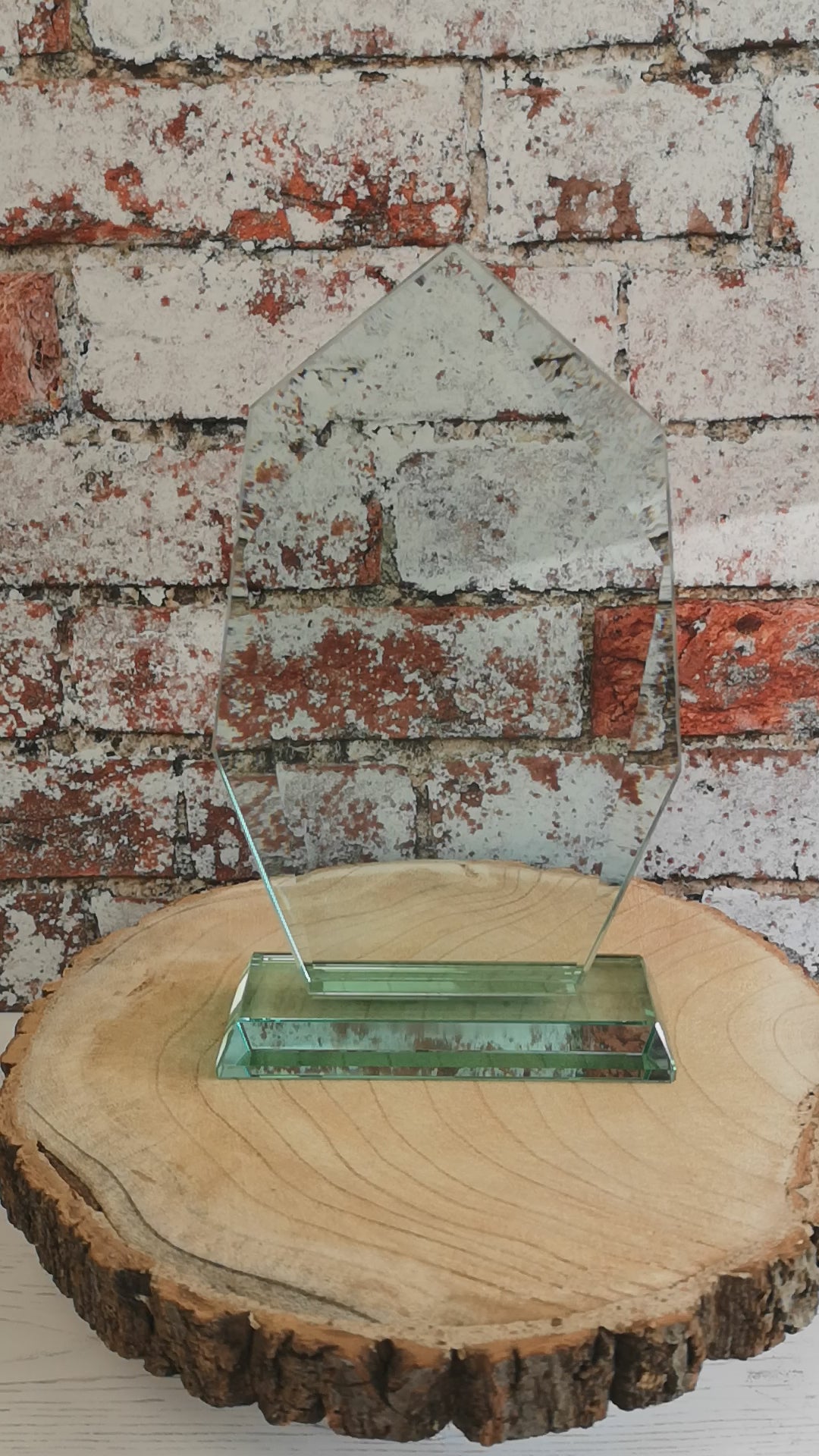Innovate Jade Glass Thank You Award