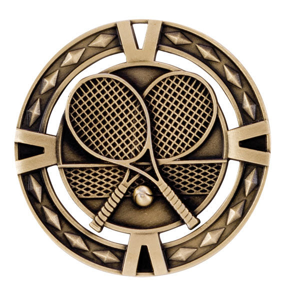 V-Tech Tennis Medal 6cm