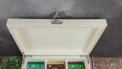Personalised Tea Storage Box - Tea Is Calling