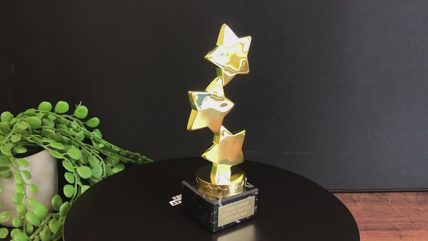 Gold Star Trophy Hope Stars Award