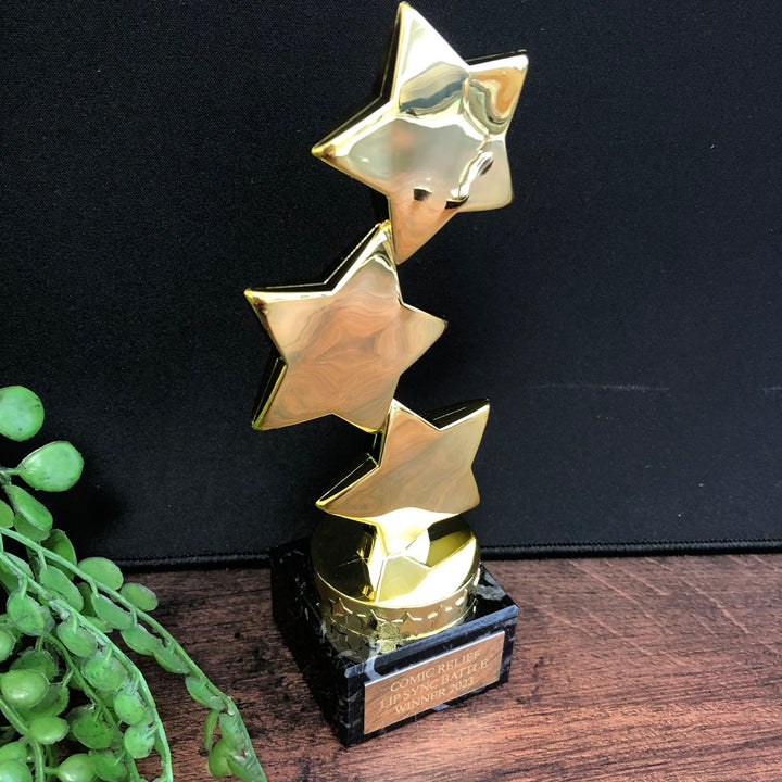 Personalized Crystal Star Award: Unique Employee Personalized Crystal Star Award: Unique Employee