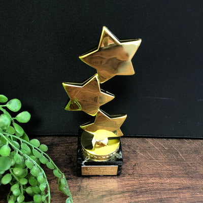 gold star trophy hope stars award