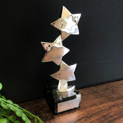 Silver Star Trophy Hope Stars Award