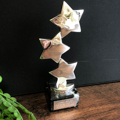 Silver Star Trophy Hope Stars Award