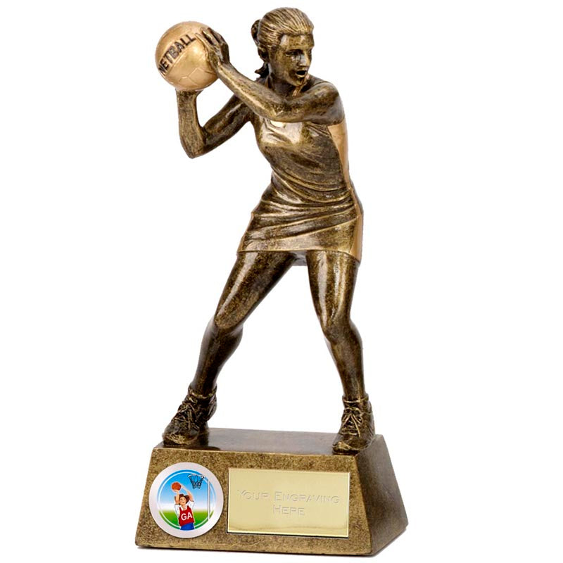 Netball Player Award Woman of the Match Pinnacle Netball Trophy