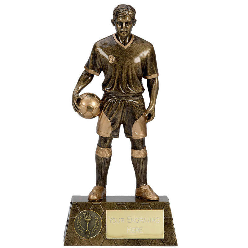 Large Male Footballer Trophy Award