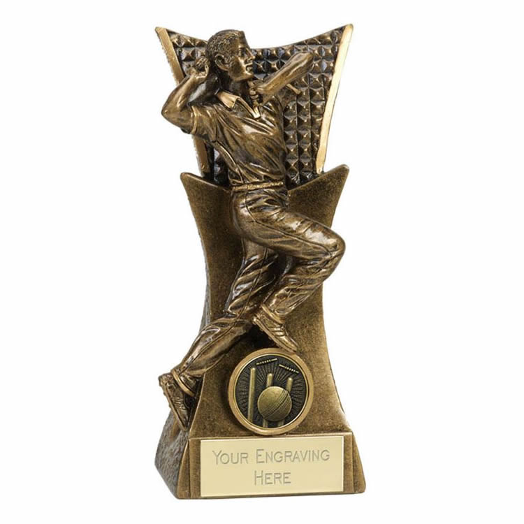 Cricket Bowler Trophy Conqueror Cricket Award