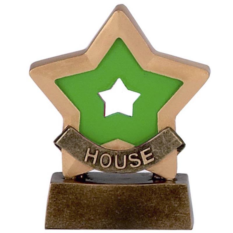 Mini Star School House Award - Green