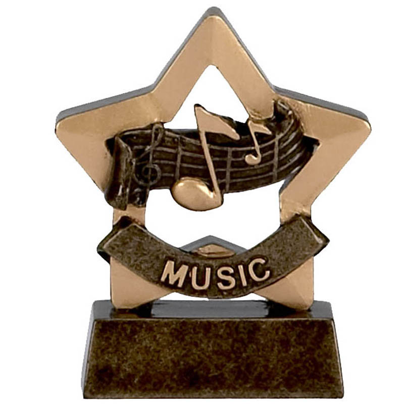 mini star trophy award music